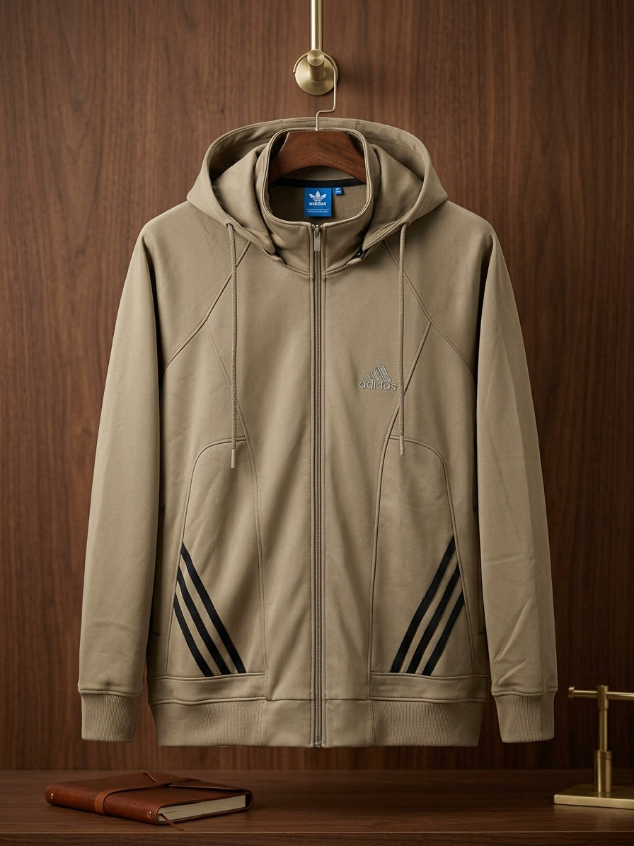 Adidas Winter Track Suit 280+ (GSM) Premium Look (BIEGE)