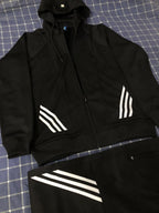 Adidas Winter Track Suit 280+ (GSM) Premium Look (BLACK)